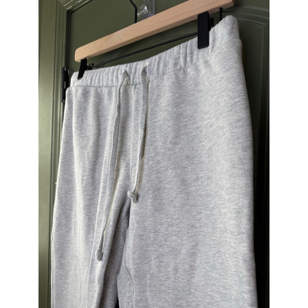 NWOT Frank & Eileen CHRISTINE Tulip Ankle Triple Fleece Sweatpant Gray Large - Picture 3 of 6